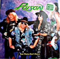 Poison - Your mama dont dance /UK/ EP+ 5page boocklet