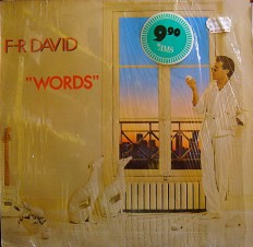 Виниловая пластинка F.R.David - Words /G/