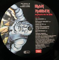 Виниловая пластинка Iron Maiden - No prayer for the dying /G/