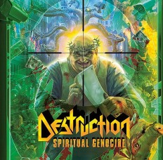 Виниловая пластинка Destruction  - Spiritual Genocide /G/ 7", 45 RPM,Limited Edition 223/250,poster